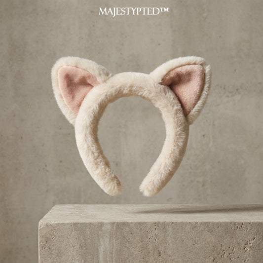 Majestypted™ Plush Cat-Ear Comfort Hairband