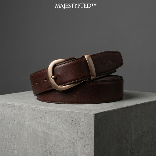 Majestypted™ Aura Leather Belt